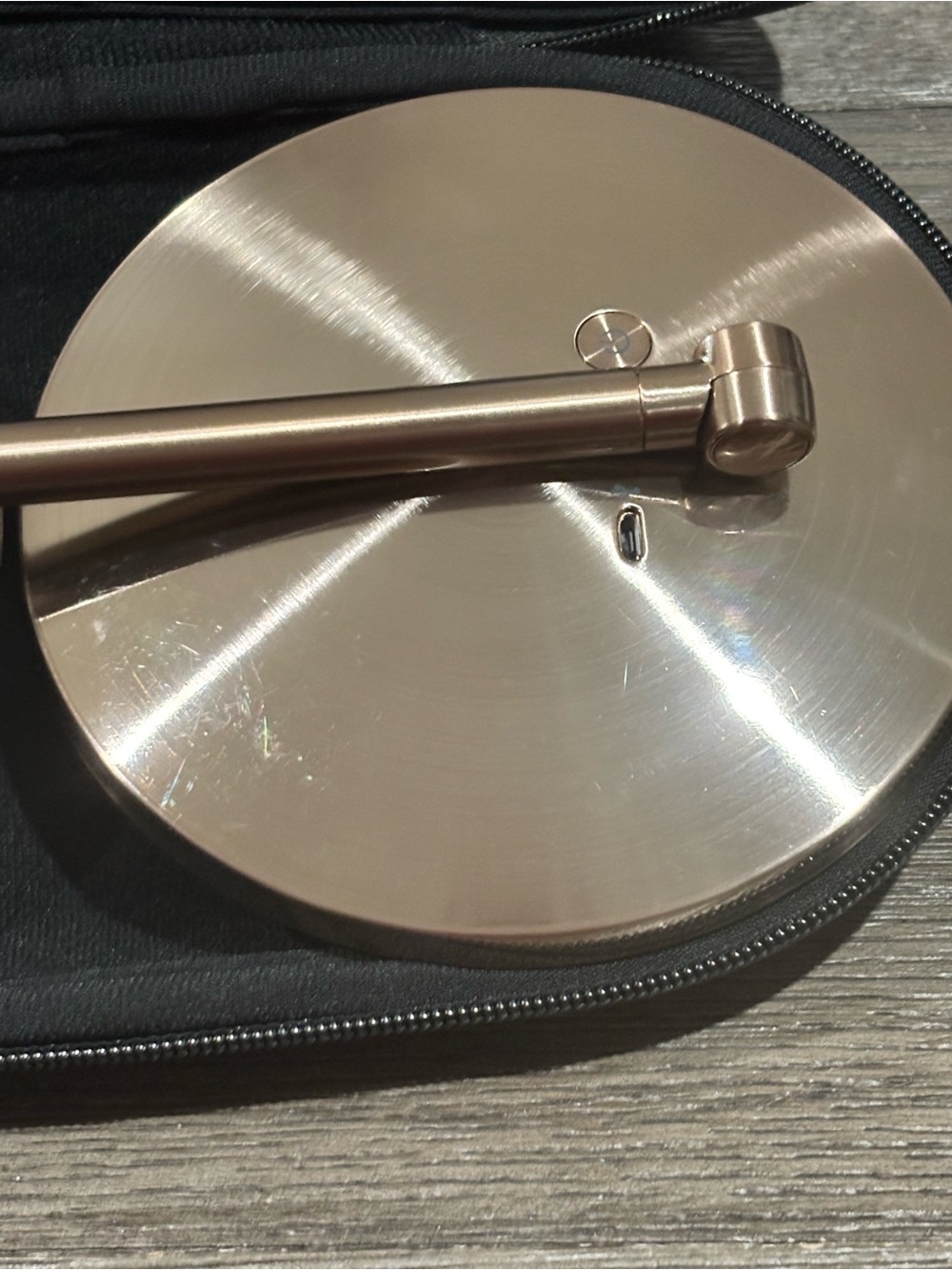 simplehuman 5" Mini Sensor Travel Makeup Mirror Set- 10x Rose Gold ST3010 EUC - Picture 4 of 10